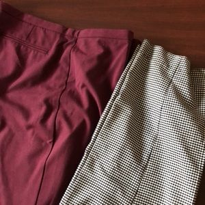 #601 and #602 Lane Bryant trousers
